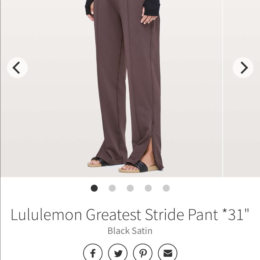 Lululemon Pants 31”